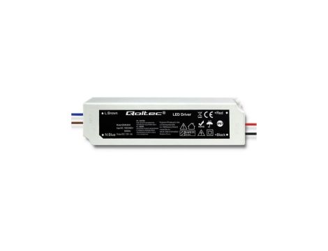 Qoltec Zasilacz impulsowy LED IP67 60W 12V 5A Wodoodporny Biały