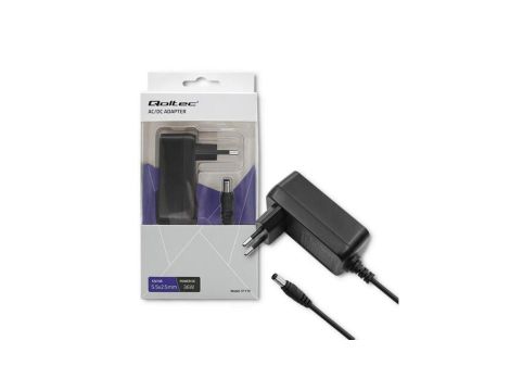 Qoltec Zasilacz wtyczkowy 36W 12V 3A 5.5*2.5
