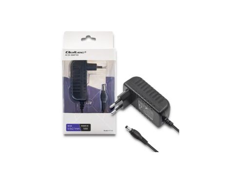 Qoltec Zasilacz wtyczkowy 18W 9V 2A 5.5*2.1
