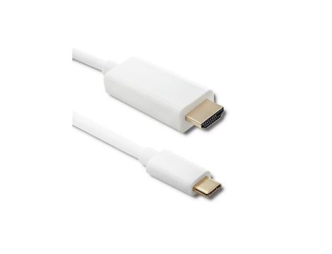 Qoltec Kabel USB 3.1 typ C męski/ HDMI A męski 4K Alternate mode 2m
