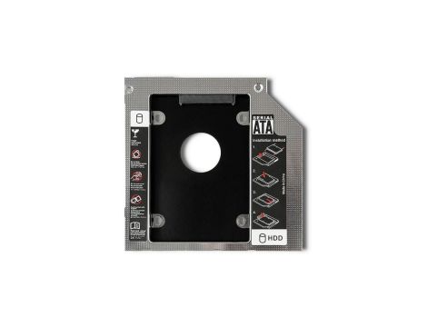Qoltec Kieszeń na drugi dysk 2.5 HDD 12.7 mm