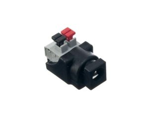 Złączka DC żeńska z zaciskami sprężyst. spężynującymi