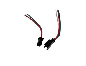 Szybkozłączka męska + żeńska 3-żyłowa do taśmy led 3 żyłowej IC Digital ws2811