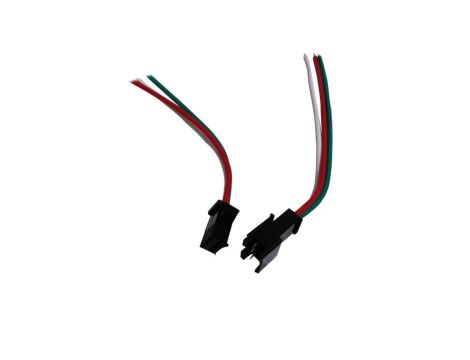 Szybkozłączka męska + żeńska 3-żyłowa do taśmy led 3 żyłowej IC Digital ws2811