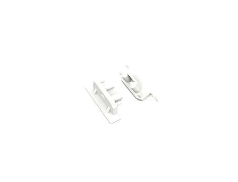 Zaślepka Groove10 GEN2 SQ biała z otworem prosta 76990001 /1szt/