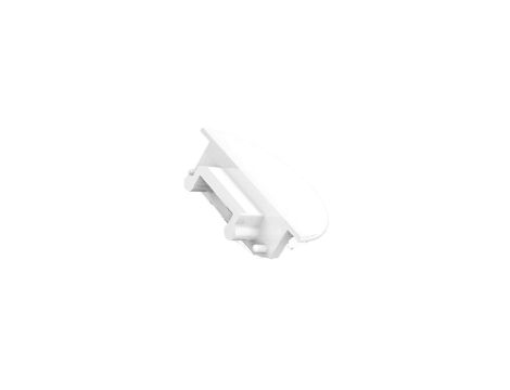 Zaślepka do profil Groove14 biała gen2 z otworem A3970001 /1szt/