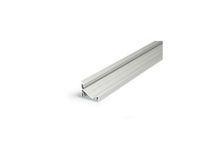 Profil led Corner14 1m kątowy narożny anodowany srebrny szeroki A4010020