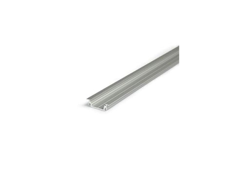 Profil led Groove14 1m anodowany wpuszczany do frezu meblowy szeroki A3010020