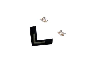 Profil led SLIM8 narożnik kątownik czarny 89150021