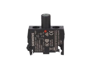 Oprawka blok LED czerwony 24V AC-DC montaż w obudowie przył śrubowe SIRIUS ACT 3SU1401-2BB20-1AA0