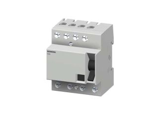 Wyłącznik różnicowoprądowy 4P typ B 80A 300MA, 400V, Krótkozwłoczny, 4MM 5SM3647-4