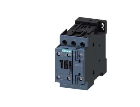 STYCZNIK AC 7.5KW/400V 1NO+1NC AC(40-60HZ)/DC ACTUAT UC 200-280V 3-polowy rozm. S0 przył. śrub. 3RT2025-1NP30