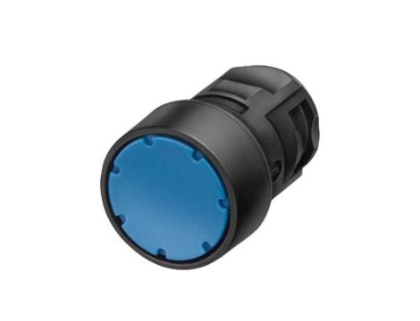 Przycik sterowniczy płaski 16mm czarny 3SB2000-0AB01