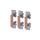 Styki zapasowe S6 do stycznika 3RT1055 75kW AC-3 3 ruchome i 3 nieruchome elementy 3RT1955-6A