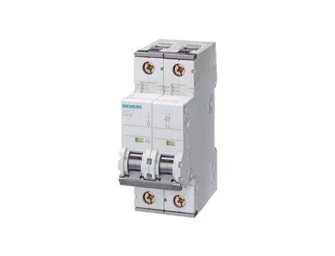 Wyłącznik nadprądowy 2P B 6A 10kA 440V DC 400V AC SENTRON 5SY5206-6