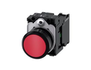 Przycisk 22mm czerwony 3SU1100-0AB20-1BA0