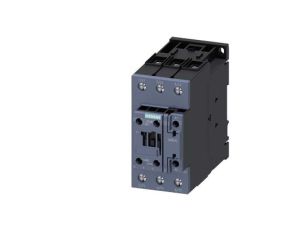 Stycznik AC-3, 37 kW / 400 V, 1 NO + 1 NC, 110 V AC, 50 Hz / 120 V, 60 Hz, 3-pole, Size S2, screw terminal 3RT2038-1AK60