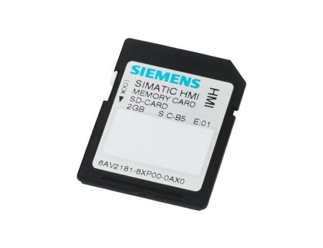 Karta pamieci HMI 2GB zabezpieczona SIMATIC 6AV2181-8XP00-0AX0