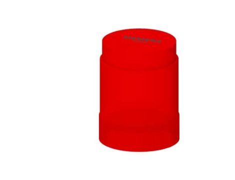 Moduł świetlny kolumny sygnalizacyjnej 50mm czerwony bez żarówki BA15d 12-230V AC_DC IP54 8WD4200-1AB