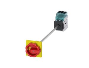 Rozłącznik główny/awaryjny 3P 40A 18,5kW AC23A 400V montaż na płycie pokrętło otwór centralny 22.5 mm 3LD3348-0TK53