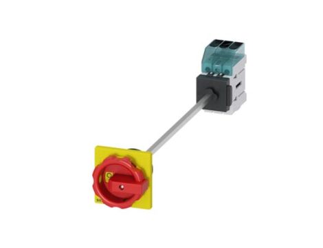 Rozłącznik główny/awaryjny 3P 40A 18,5kW AC23A 400V montaż na płycie pokrętło otwór centralny 22.5 mm 3LD3348-0TK53