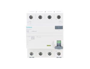 Wyłącznik różnicowoprądowy 4P 63A 0,3A Typ A 300mA 400V SENTRON 5SV3646-6