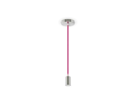 Lampa Wisząca VT-7338 E27 Max. 60W Różowa 3792