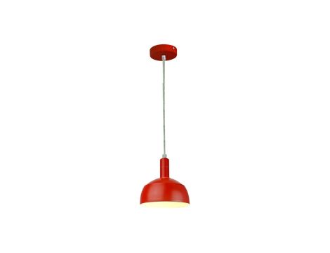 Lampa Wisząca VT-7100 E14 Max. 60W Czerwona 3924