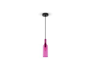 Lampa Wisząca VT-7558 E14 Max. 60W Butelka Różowa 3774