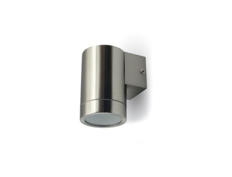 Kinkiet LED VT-7641 GU10 IP44 Stal Szczotkowana 7506