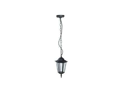 Lampa Ogrodowa Wisząca VT-752 E27 Max. 40W Czarna 7072