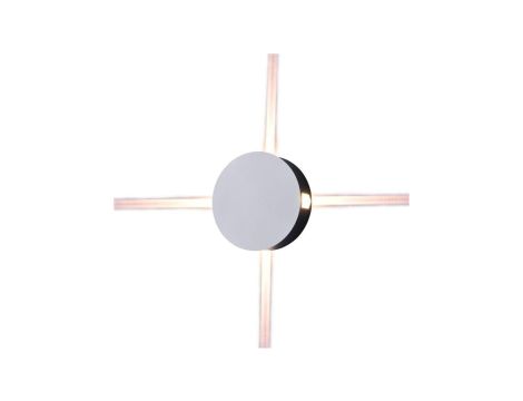 Kinkiet LED VT-706 4W 3000K 440lm IP65 Okrągły Biały 8213