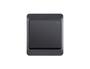 Hermes łącznik przycisk hermetyczny dzwonek 10A IP44 antracyt 0337-07