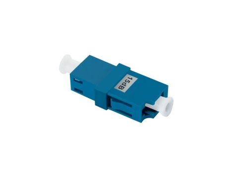 Qoltec Tłumik światłowodowy LC/UPC (F) - LC/UPC (F) Singlemode 15dB