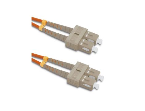 Patchcord światłowodowy SC/UPC - SC/UPC Multimode 50/125 OM2 Duplex 2m