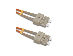 Qoltec Patchcord światłowodowy SC/UPC - SC/UPC Multimode 50/125 OM2 Duplex 3m