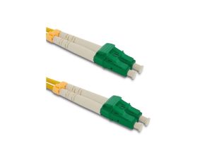 Qoltec Patchcord światłowodowy LC/APC - LC/APC Singlemode 9/125 G652D Duplex 1m
