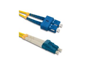 Qoltec Patchcord światłowodowy SC/UPC - LC/UPC Singlemode 9/125 G652D Duplex 5m