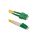 Qoltec Patchcord światłowodowy SC/APC - LC/APC Singlemode 9/125 G652D Duplex 1m