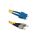 Qoltec Patchcord światłowodowy SC/UPC - FC/UPC Singlemode 9/125 G652D Duplex 3m