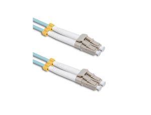 Qoltec Patchcord światłowodowy LC/UPC - LC/UPC Multimode 50/125 OM3 Duplex 2m