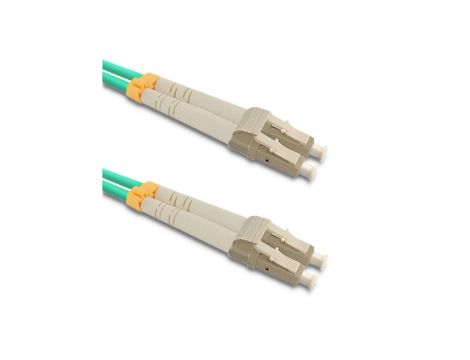 Qoltec Patchcord światłowodowy LC/UPC - LC/UPC Multimode 50/125 OM3 Duplex 10m