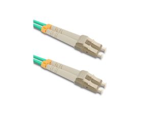 Qoltec Patchcord światłowodowy LC/UPC - LC/UPC Multimode 50/125 OM3 Duplex 15m
