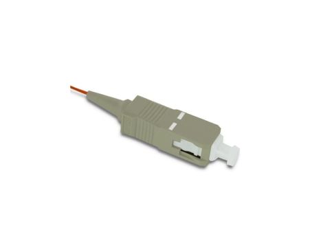 Qoltec Pigtail światłowodowy SC/UPC Multimode 50/125 OM2 2m