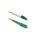 Qoltec Patchcord światłowodowy LC/UPC - SC/APC Singlemode 9/125 G652D Simplex 5m