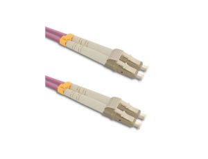 Qoltec Patchcord światłowodowy LC/UPC - LC/UPC Multimode 50/125 OM4 Duplex 5m