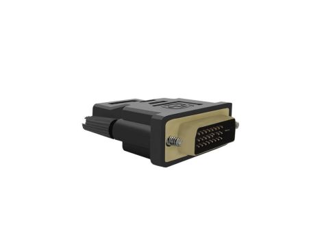 Qoltec Adapter HDMI A żeńska DVI (24+1) męska