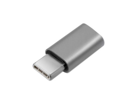 Qoltec Adapter przejściówka USB-C 3.1 Micro USB MHL Aluminiowy