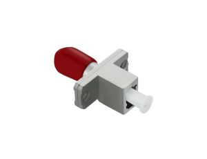 Qoltec Adapter hybrydowy LC/UPC - ST/UPC Simplex Multimode