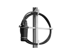 Qoltec Stelaż zapasu kabla / organizer max. 10